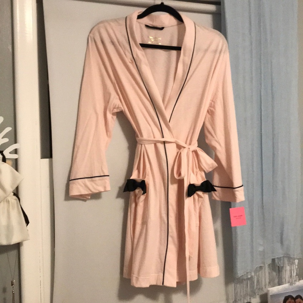 NWT Kate spade robe pink size l/xl